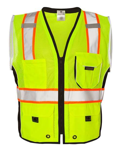 Kishigo Unisex Premium Black Series Heavy-Duty Vest