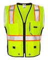 Kishigo Unisex Premium Black Series Heavy-Duty Vest