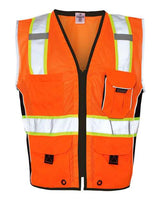 Kishigo Unisex Premium Black Series Heavy-Duty Vest