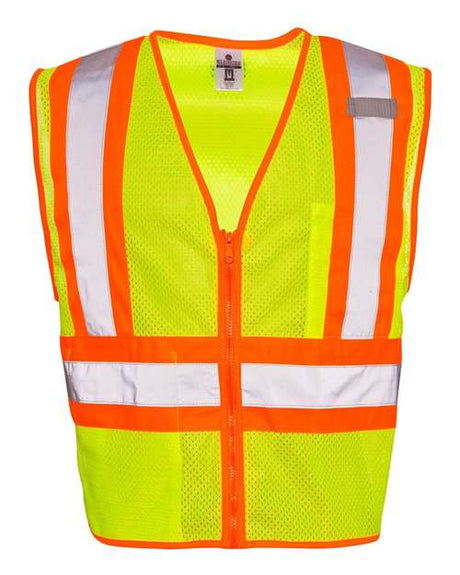 Unisex Ultra-Cool Contrasting Mesh Safety Vest