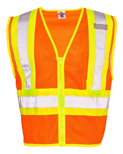 Unisex Ultra-Cool Contrasting Mesh Safety Vest