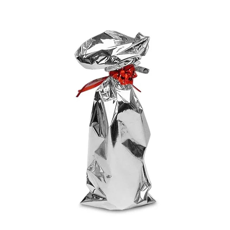 Silver Mirrorized Gift Bags Durable and Stylish 12” x 15”