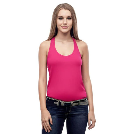 BELLA + CANVAS® Women Jersey Racerback Scoop neck Tank Top