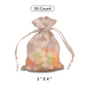 Chic Crystallized Organza Pouch 3" x 4"
