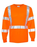 Kishigo Unisex Long Sleeve Class 3 Safety T-Shirt
