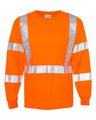 Kishigo Unisex Long Sleeve Class 3 Safety T-Shirt