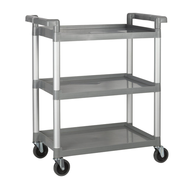 Winco UC-35 3 Tier Utility Cart, Black