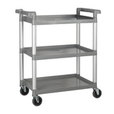 Winco UC-35 3 Tier Utility Cart, Gray