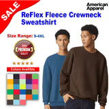 American Apparel® ReFlex Fleece Crewneck Long Sleeve Sweatshirt