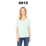 BELLA + CANVAS® Women’s Slouchy Short Sleeve V-Neck Tee