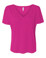 BELLA + CANVAS® Women’s Slouchy Short Sleeve V-Neck Tee