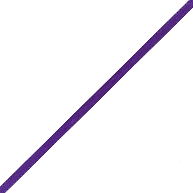 1/4" Purple Single Face Satin Ribbon