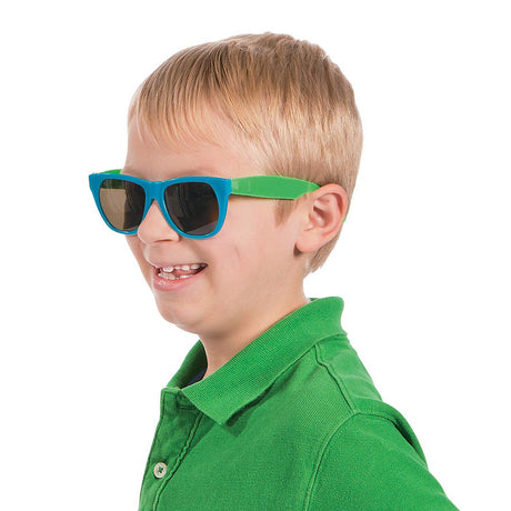 Bright Neon Nomad Sunglasses – 12 Pc
