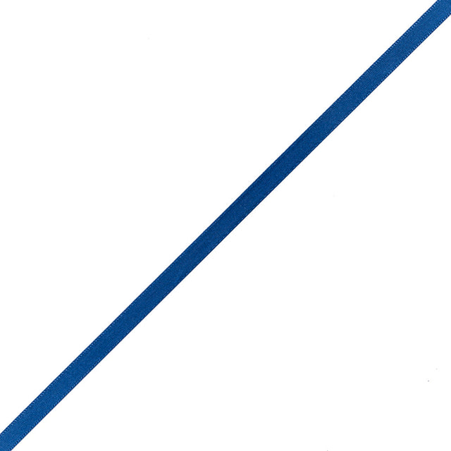 1/4" Light Navy Single Face Satin Ribbon