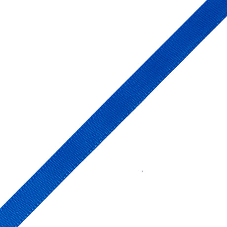 Electric Blue Single Face Satin Ribbon