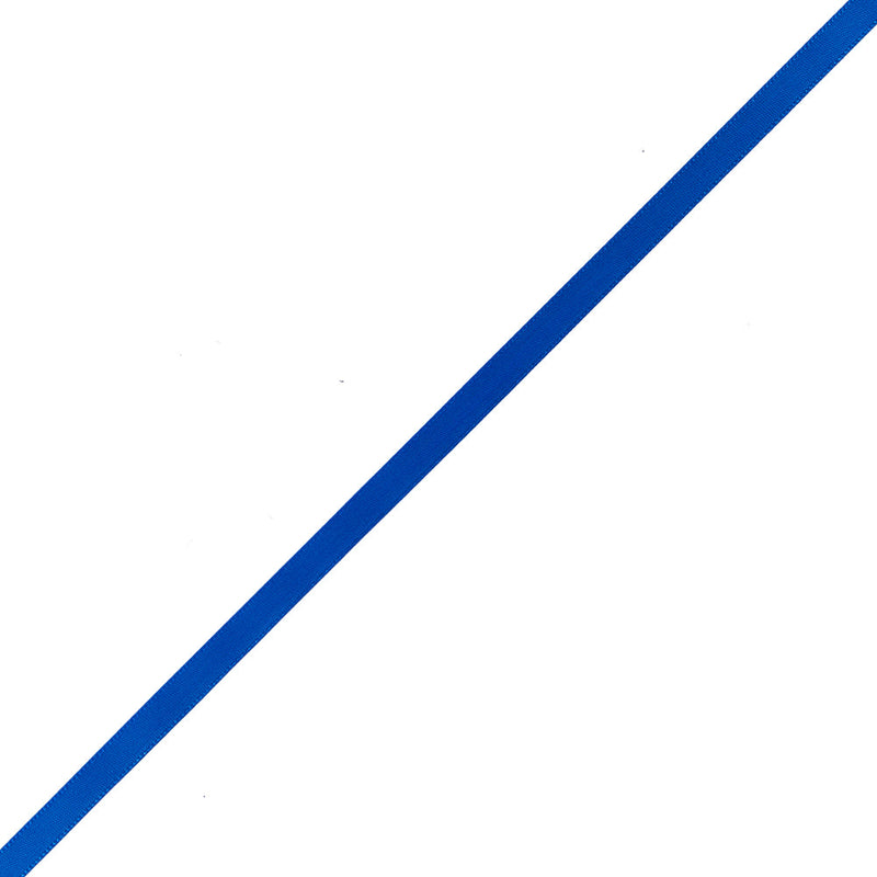 Electric Blue Single Face Satin Ribbon