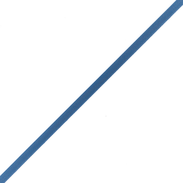 1/4" Antique Blue Single Face Satin Ribbon