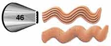 Ateco Basketweave Decorating Tip #46