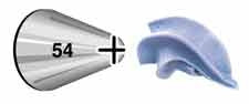 Ateco Closed Star Decorating Tip #54
