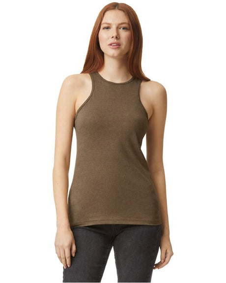 American Apparel® Ladies CVC Racerneck Tank