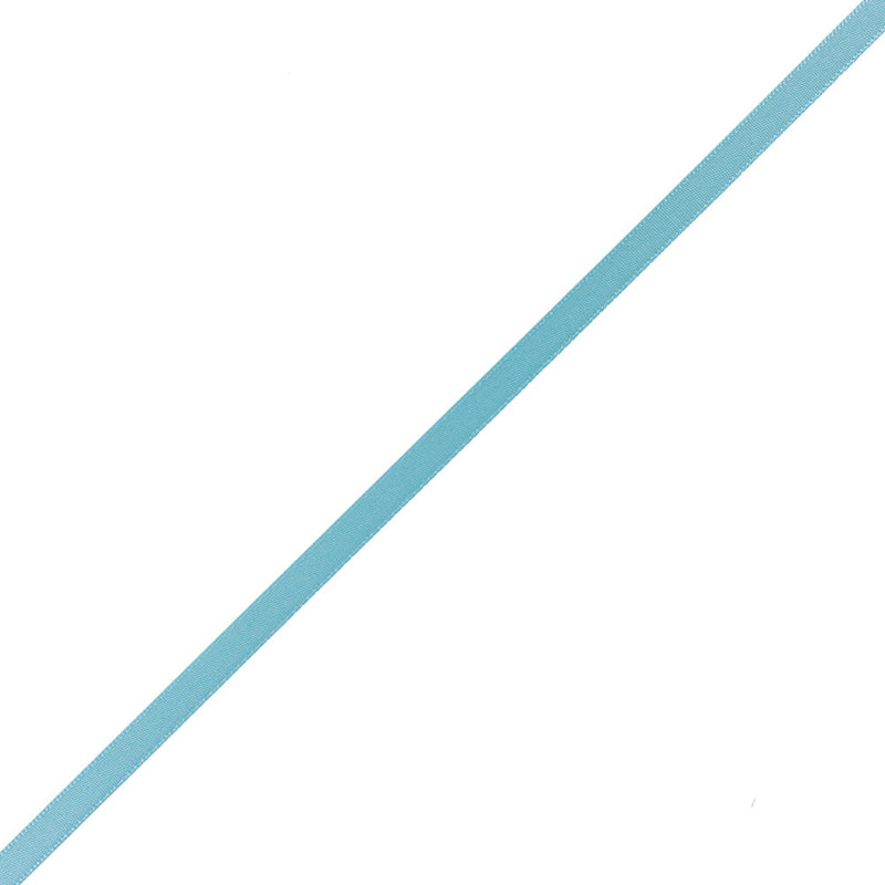1/4" Aquamarine Single Face Satin Ribbon