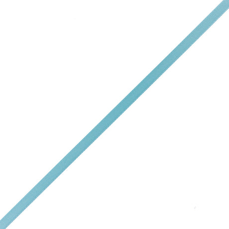 1/4" Aquamarine Single Face Satin Ribbon