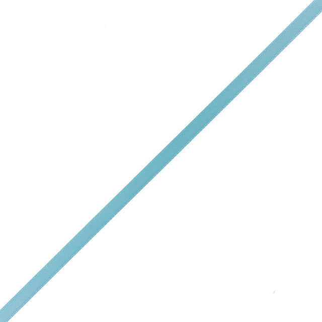 1/4" Aquamarine Single Face Satin Ribbon