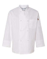 Eight Knot Button Chef Coat with Thermometer Pocket