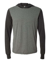 BELLA + CANVAS Unisex Jersey Hooded Long Sleeve Tee