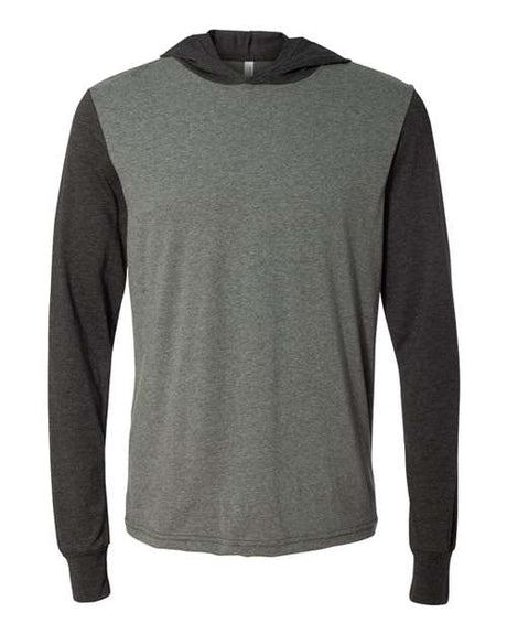 BELLA + CANVAS Unisex Jersey Hooded Long Sleeve Tee