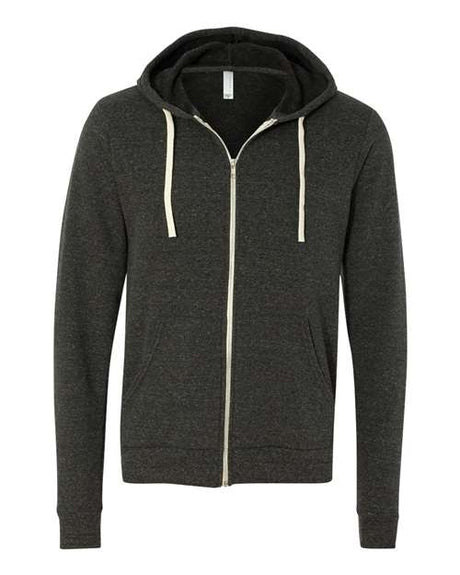 Unisex Triblend Sponge Fleece Full-Zip Hoodie