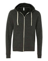 Unisex Triblend Sponge Fleece Full-Zip Hoodie