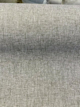 Gray Linen Blackout Polyester Fabric - Gray, 54" Width (1 Yard)
