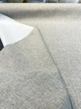 Taupe Linen Blackout Polyester Fabric - Taupe, Blackout, 54" Width (1 Yard)