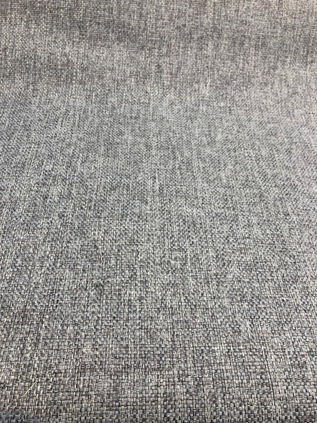 Callamezzo Steel Chenille Fabric - Shabby Chic Basketweave, 56" Width (1 Yard)