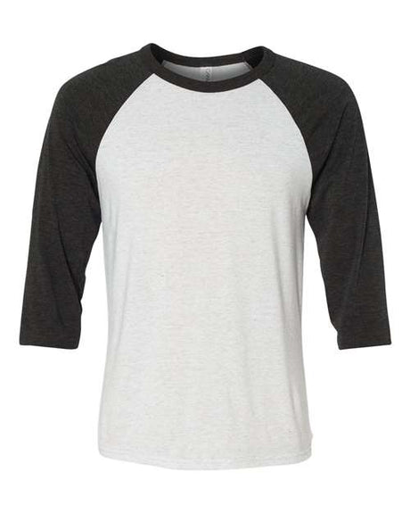 Bella + Canvas Unisex Three-Quarter Sleeve Baseball Tee