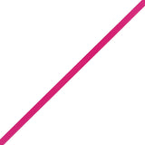 1/4" Shocking Pink Single Face Satin Ribbon