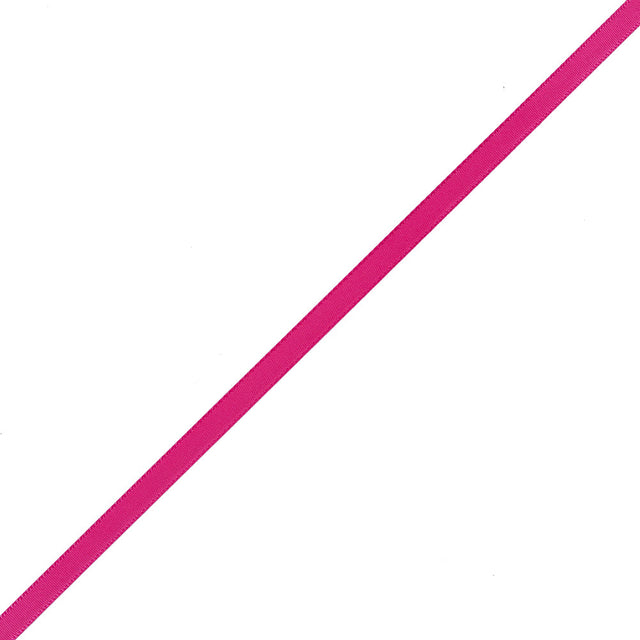 1/4" Shocking Pink Single Face Satin Ribbon