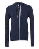 BELLA + CANVAS® Unisex Sponge Fleece Full-Zip Hoodie 52% Cotton 48% Polyester 8 oz
