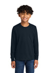 Next Level Apparel® Youth Cotton Crewneck Long Sleeve Tee