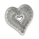 Nordicware Elegant Aluminum Heart 10 Cup Bundt Cake Pan