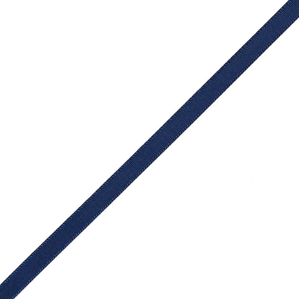 1/4" Navy Single Face Satin Ribbon