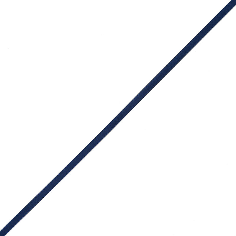 1/4" Navy Single Face Satin Ribbon