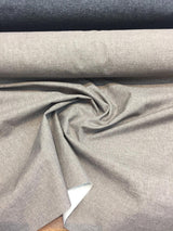 Hudson Dolphin Beige Upholstery Fabric - Beige, 57" Width, Strong Felt Like Backing (1 Yard)