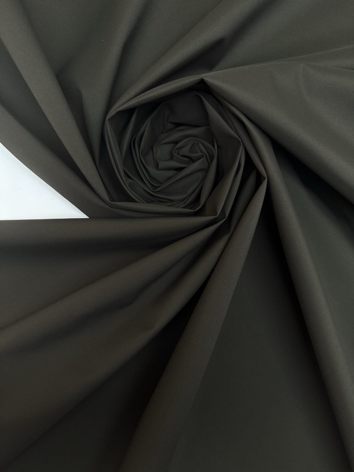 Polyamide Twill Fabric Brown Green