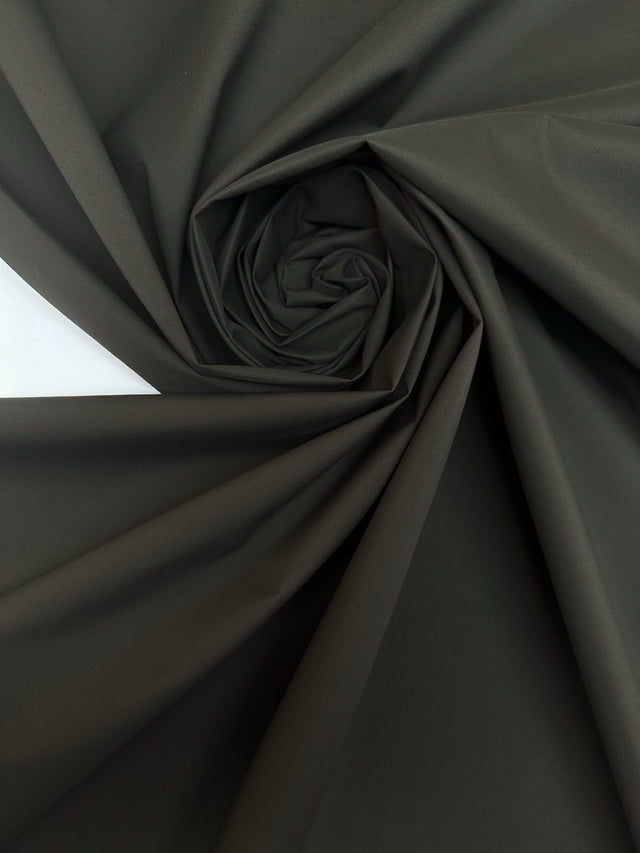 Polyamide Twill Fabric Brown Green
