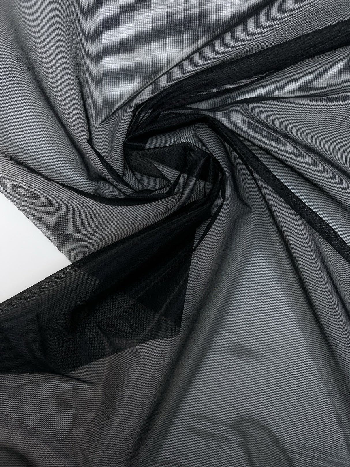 Black Polyamide Mesh Lining