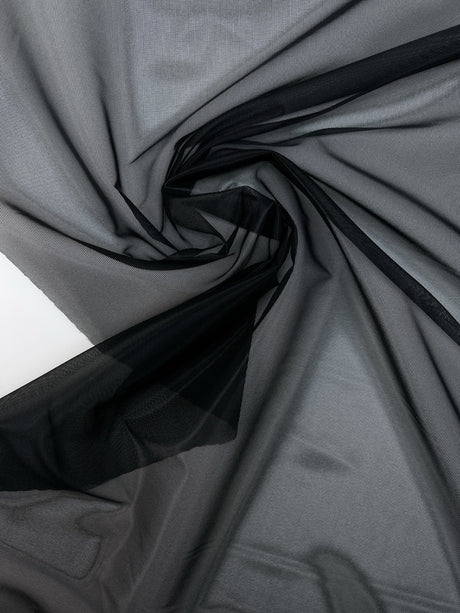 Black Polyamide Mesh Lining