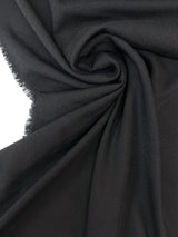 Black Viscose Elastane Knit