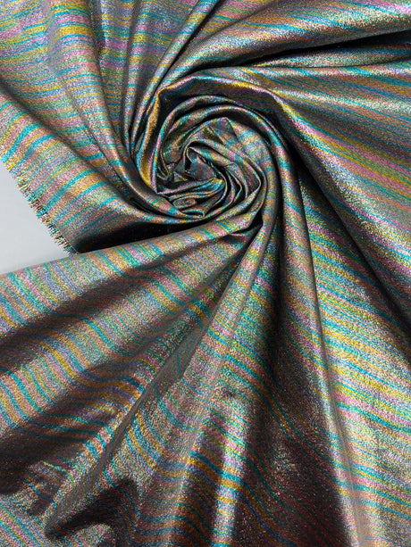 Multicolour Lurex Polyamide Woven